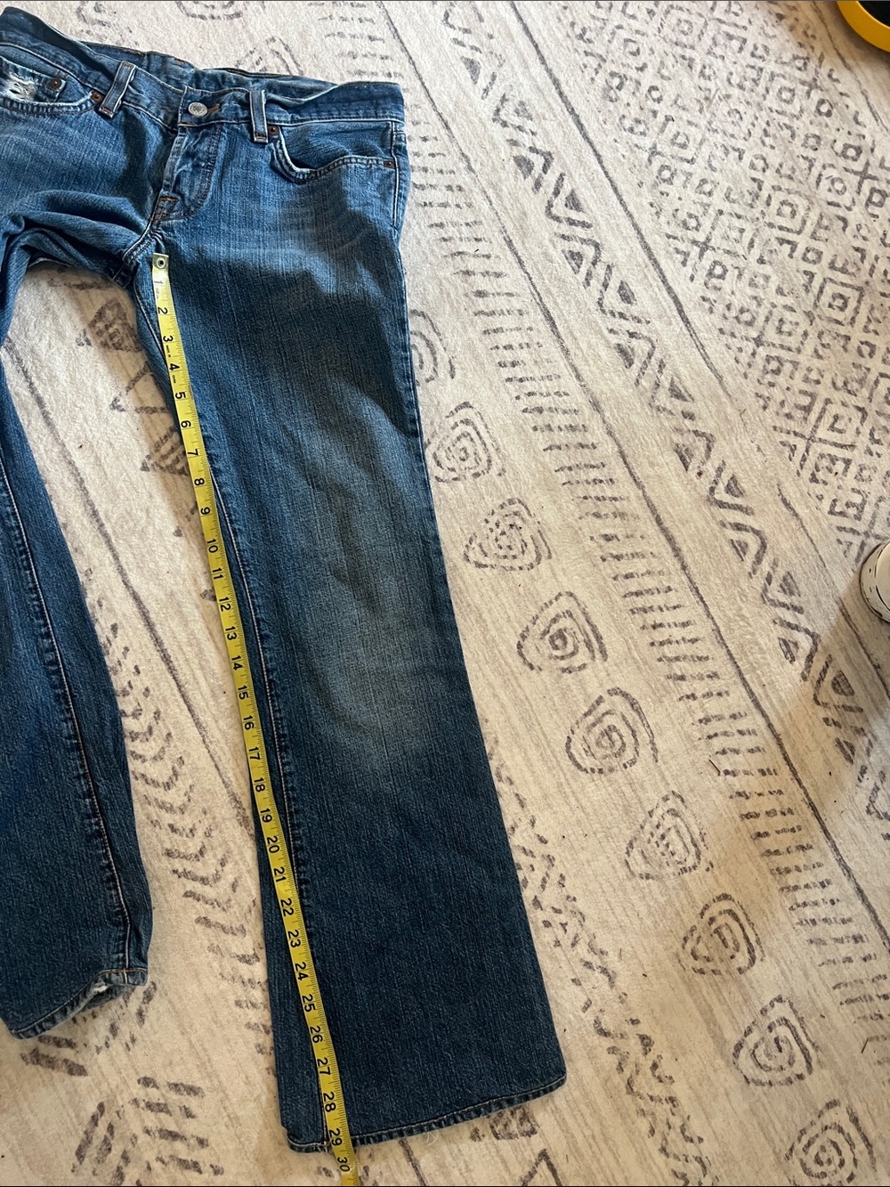 Lucky Brand Women's Dark Blue Straight-Leg Jeans - Picture 8 of 10